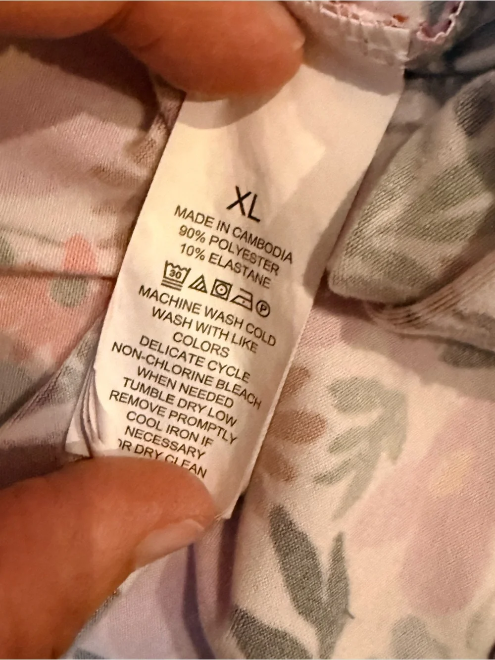 Kate Spade NY Floral Pajama Set XL Short Sleeve Pants Loungewear Two-Piece Match